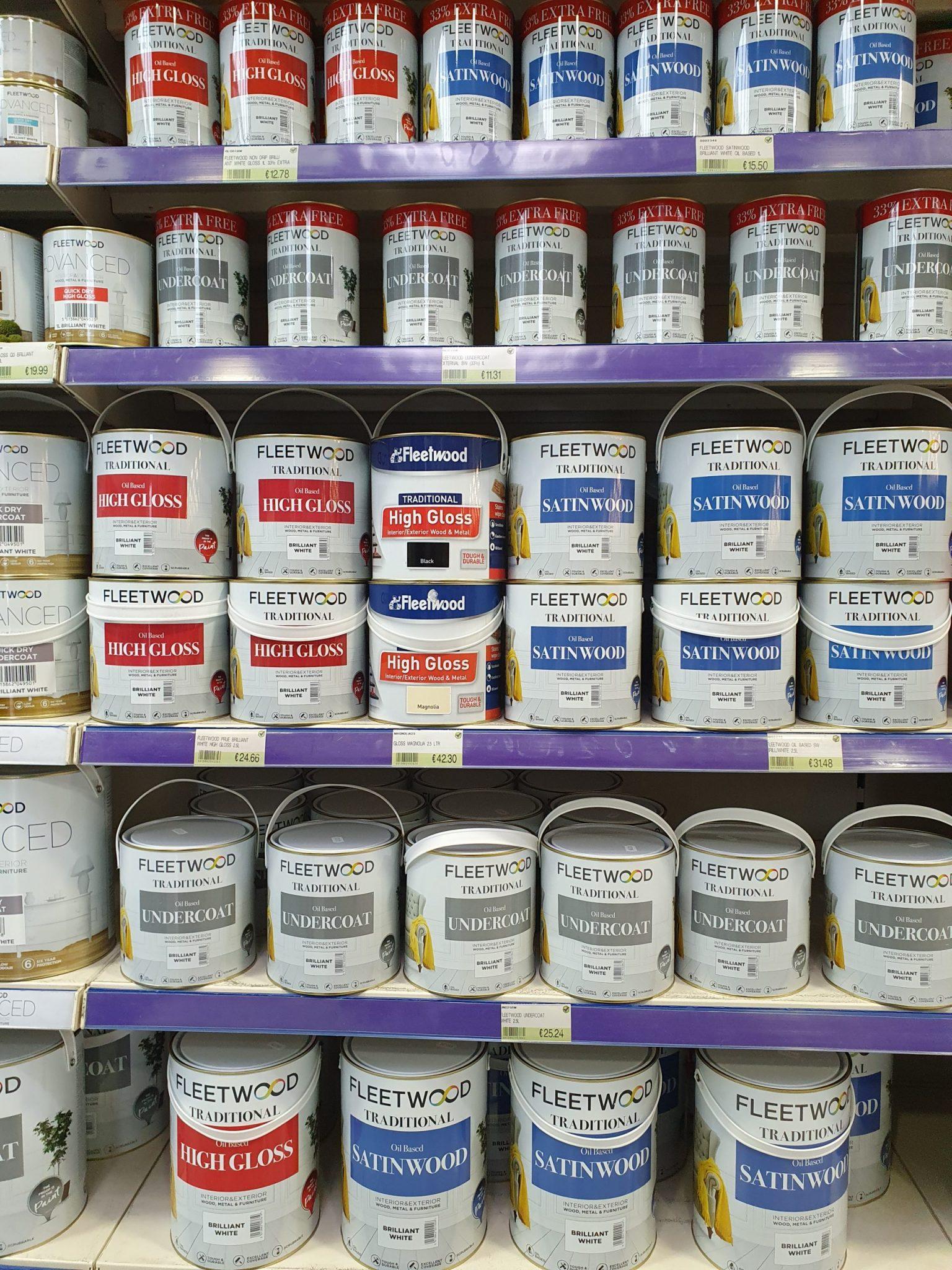 Fleetwood Wood Interior Paints Navan Hire & Hardware